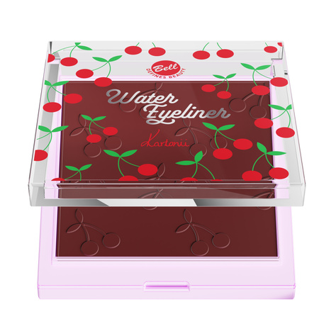 Bell x Kartonii Water Eyeliner 01 Cherry girly