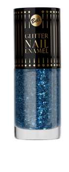 Glitter Nail Enamel 03 Frosty blue