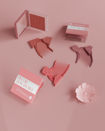 Bell HYPOAllergenic Fresh Mat Blush 02 Camelia