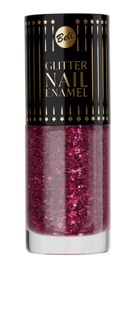 Glitter Nail Enamel 02 Pink Winterland