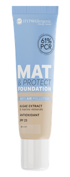 HYPOAllergenic MAT & PROTECT FOUNDATION SPF 25 02 Ivory