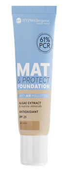 HYPOAllergenic MAT & PROTECT FOUNDATION SPF 25 07 Sunny