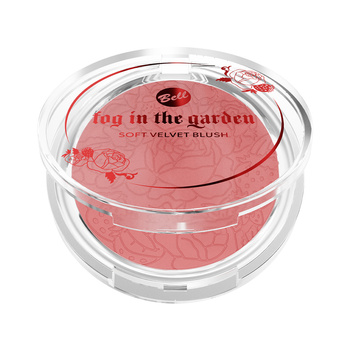 Bell x Fog in the Garden Soft Velvet Blush 01 Red rose