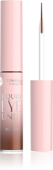 BELL HYPOAllergenic Liquid Eyeliner 01 Satin brown